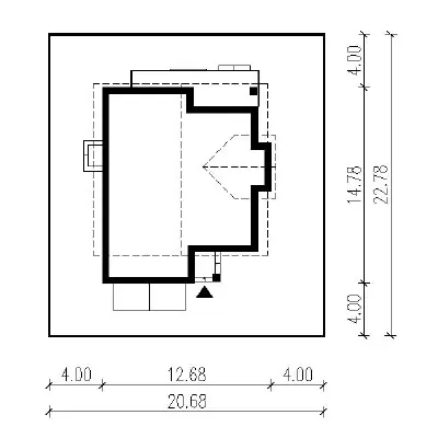 Poranna zorza — plan sytuacyjny 1 (odbicie lustrzane)