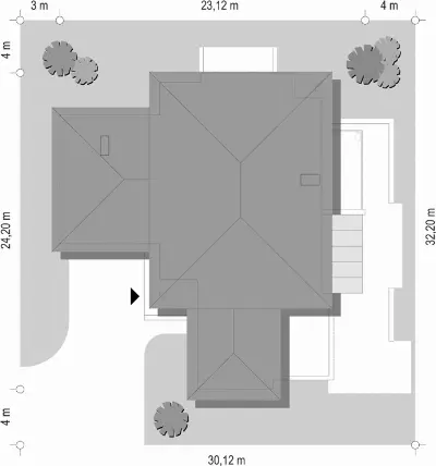 Prestiżowy — plan sytuacyjny 1