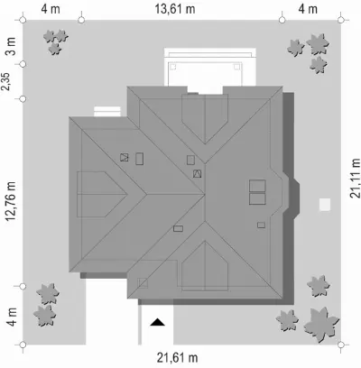 Prymus — plan sytuacyjny 1