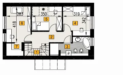 Przebojowy 3 — rzuty kondygnacji 2