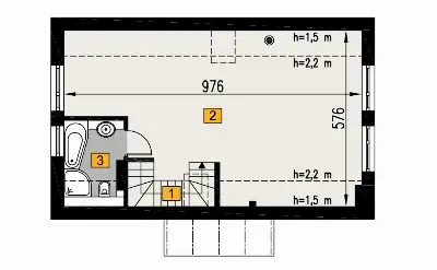 Przebojowy C — rzuty kondygnacji 2