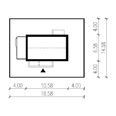 Przebojowy 1N — plan sytuacyjny 1 (odbicie lustrzane)