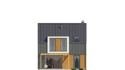 Przyjemny 3 — elewacje 2 (odbicie lustrzane)
