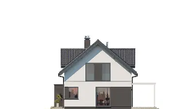Przyjemny 4 — elewacje 3 (odbicie lustrzane)