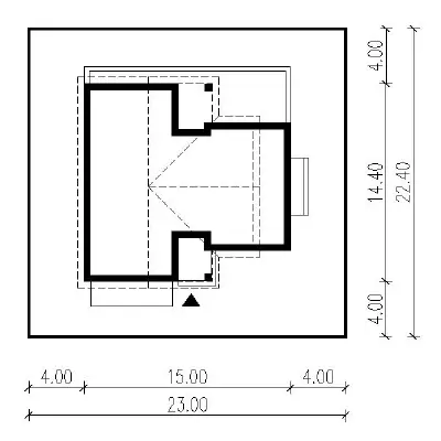 Przyjemny — plan sytuacyjny 1 (odbicie lustrzane)