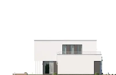 Qubik — elewacje 4 (odbicie lustrzane)