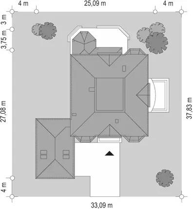 Regent — plan sytuacyjny 1