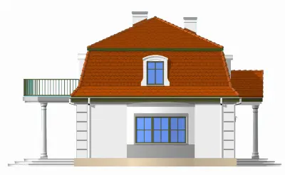 Retro — elewacje 3 (odbicie lustrzane)