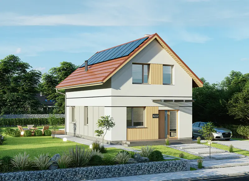 Projekt domu Rezolutny C3 — wizualizacja