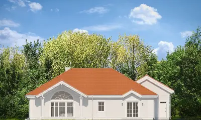 Rezydencja Parkowa 3 D — elewacje 2 (odbicie lustrzane)