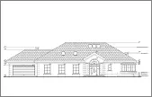 Projekt domu Rezydencja Parkowa 3 wariant J — wizualizacja
