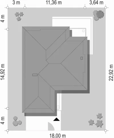 Riwiera 2 — plan sytuacyjny 1