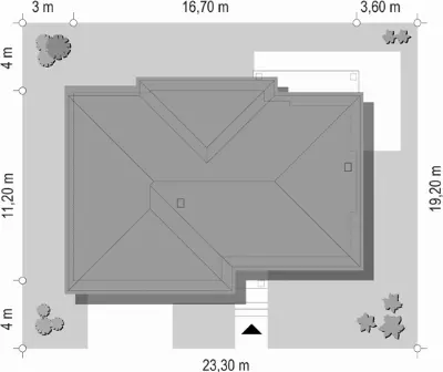 Riwiera 3 — plan sytuacyjny 1