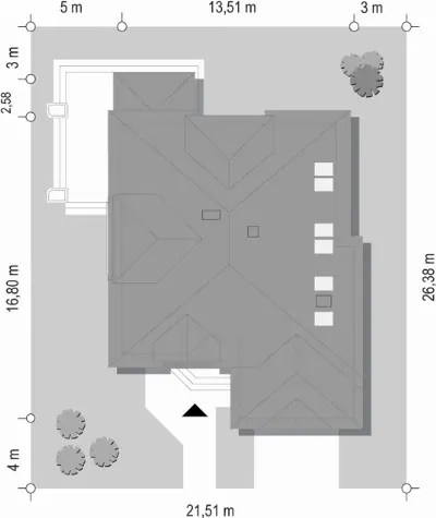 Rodzinny — plan sytuacyjny 1