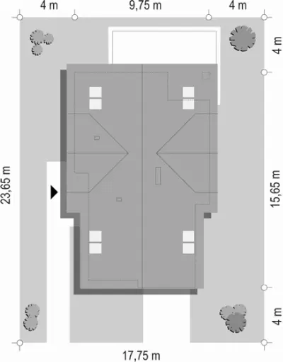 Rozsądny — plan sytuacyjny 1 (odbicie lustrzane)