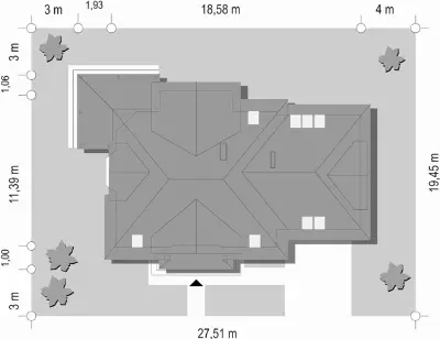 Rubin — plan sytuacyjny 1