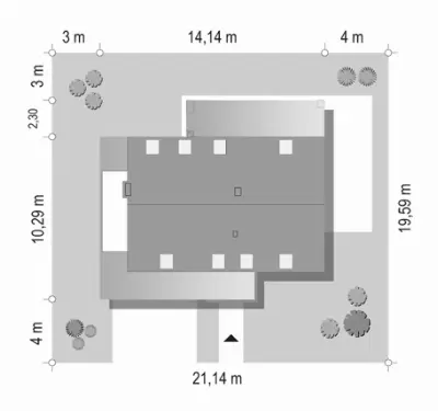 Rumba — plan sytuacyjny 1