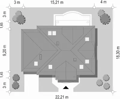 Saga 2 — plan sytuacyjny 1