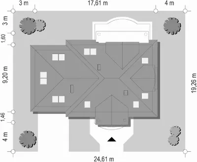 Saga 3 — plan sytuacyjny 1