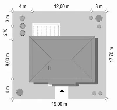Sensowny 4 — plan sytuacyjny 1