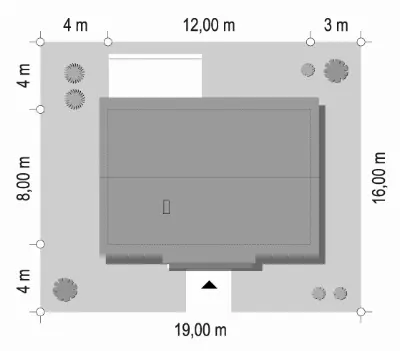 Sensowny — plan sytuacyjny 1