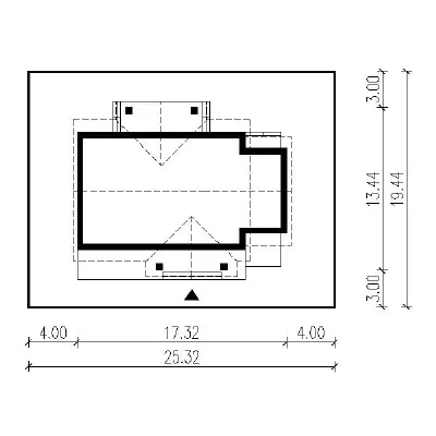 Sentymentalny — plan sytuacyjny 1
