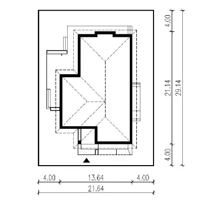 Serdeczny — plan sytuacyjny 1 (odbicie lustrzane)