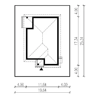 Słoneczna polana - wariant II — plan sytuacyjny 1