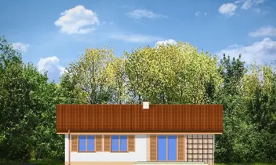 Słoneczny — elewacje 2 (odbicie lustrzane)