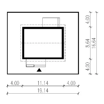 Słuszny wybór - wariant I — plan sytuacyjny 1 (odbicie lustrzane)