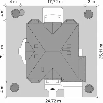 Sokół — plan sytuacyjny 1