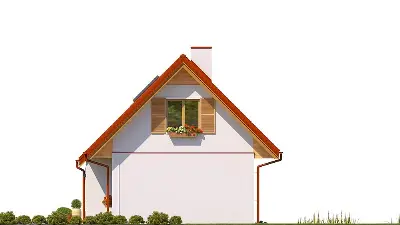 Sosenka 3 — elewacje 4 (odbicie lustrzane)