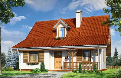 Sosenka 5 — wizualizacje 1 (odbicie lustrzane)