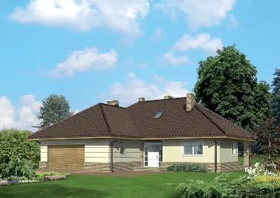 Spokojna przystań - wariant II (etap I) — wizualizacje 1 (odbicie lustrzane)