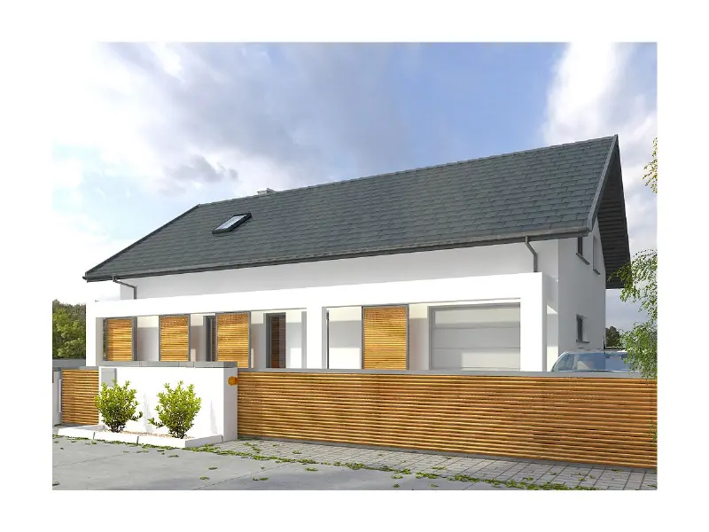 Projekt domu Springfield — wizualizacja