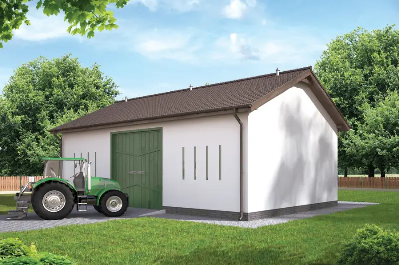 Projekt domu Stodoła IGC11 — wizualizacja