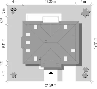 Stokrotka — plan sytuacyjny 1