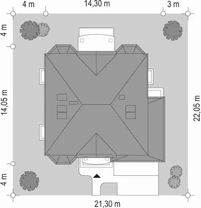 Stylowy — plan sytuacyjny 1
