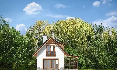 Szarejka — elewacje 2 (odbicie lustrzane)