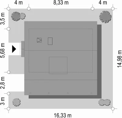 Szarejka — plan sytuacyjny 1