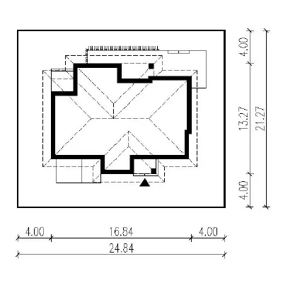 Szczęśliwa kraina — plan sytuacyjny 1 (odbicie lustrzane)