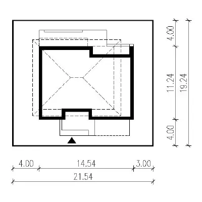 Szczęśliwy — plan sytuacyjny 1