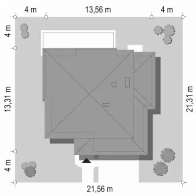 Szmaragd 4 — plan sytuacyjny 1