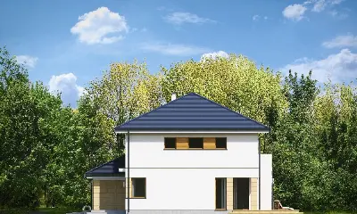 Szmaragd 6 — elewacje 3 (odbicie lustrzane)