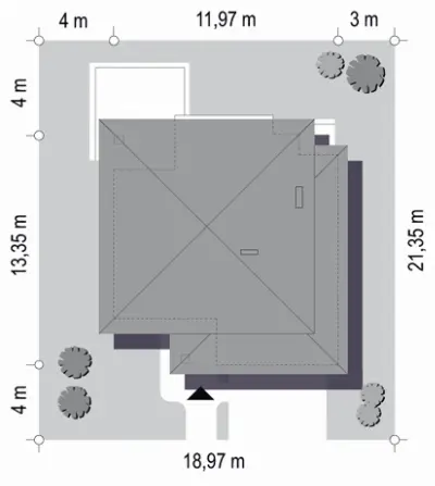 Szmaragd 6 — plan sytuacyjny 1
