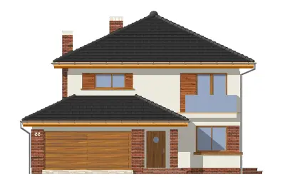 Szmaragd — elewacje 1 (odbicie lustrzane)