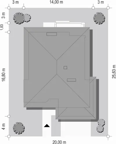 Topaz 3 — plan sytuacyjny 1