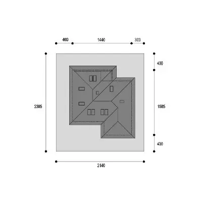 Torino — plan sytuacyjny 1 (odbicie lustrzane)