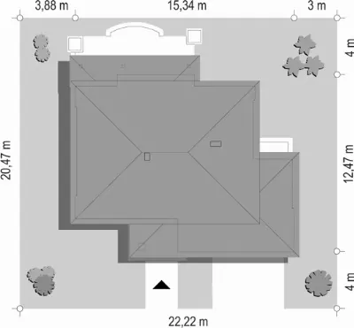 Tukan — plan sytuacyjny 1 (odbicie lustrzane)