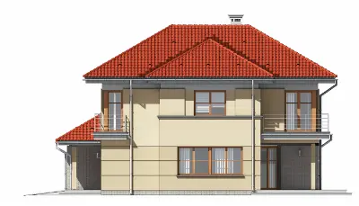 Turkus — elewacje 3 (odbicie lustrzane)